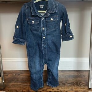 Baby Gap denim onsie 12-18 months